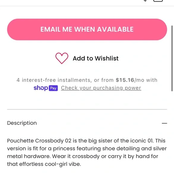 Stoney Clover Lane Disney Cinderella Pouchette - Picture 8 of 8